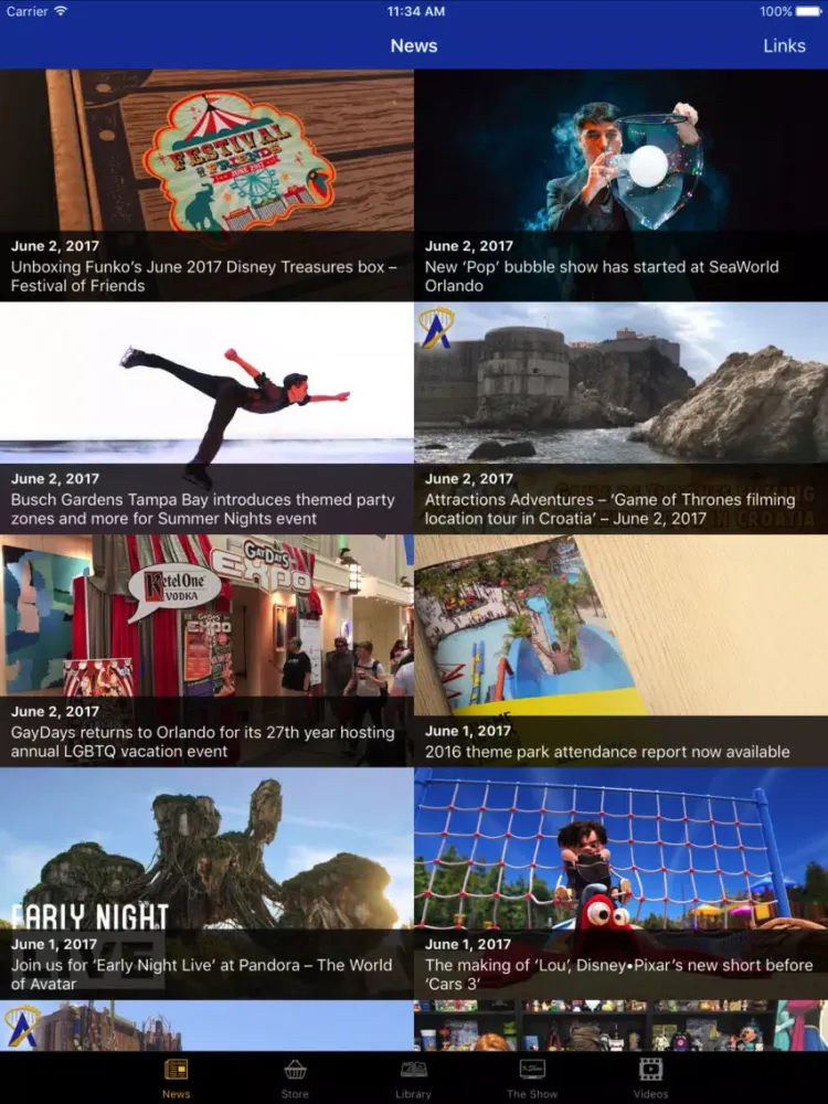 Attractions Magazine iPad 应用截图