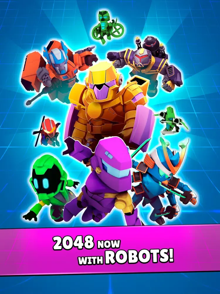 2048 Robots iPad  スクリーンショット