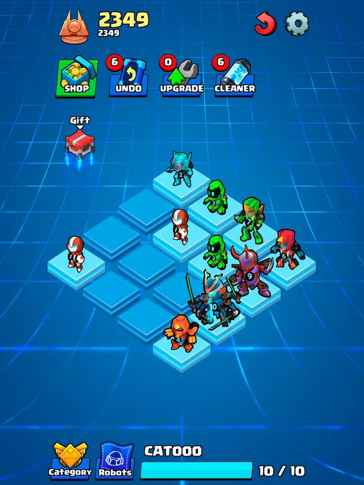 2048 Robots iPad  スクリーンショット