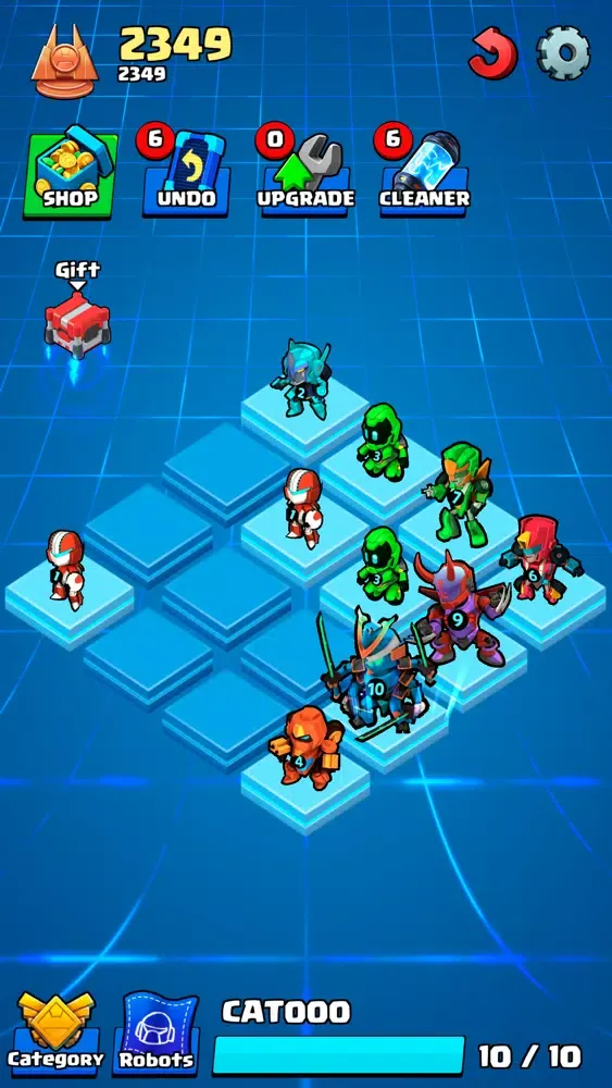 2048 Robots スクリーンショット