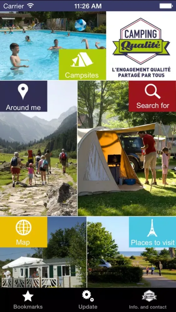 Camping Qualité Guide应用截图
