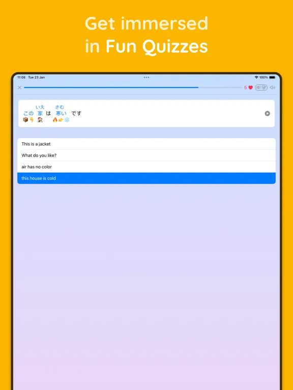 Camp Nihongo iPad  Screenshots