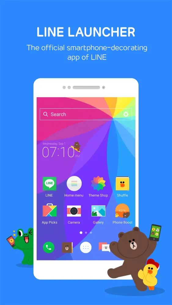 Capturas de tela do dodol Launcher