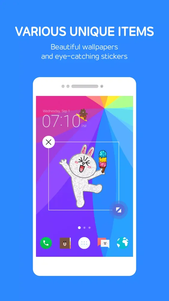 Capturas de tela do dodol Launcher
