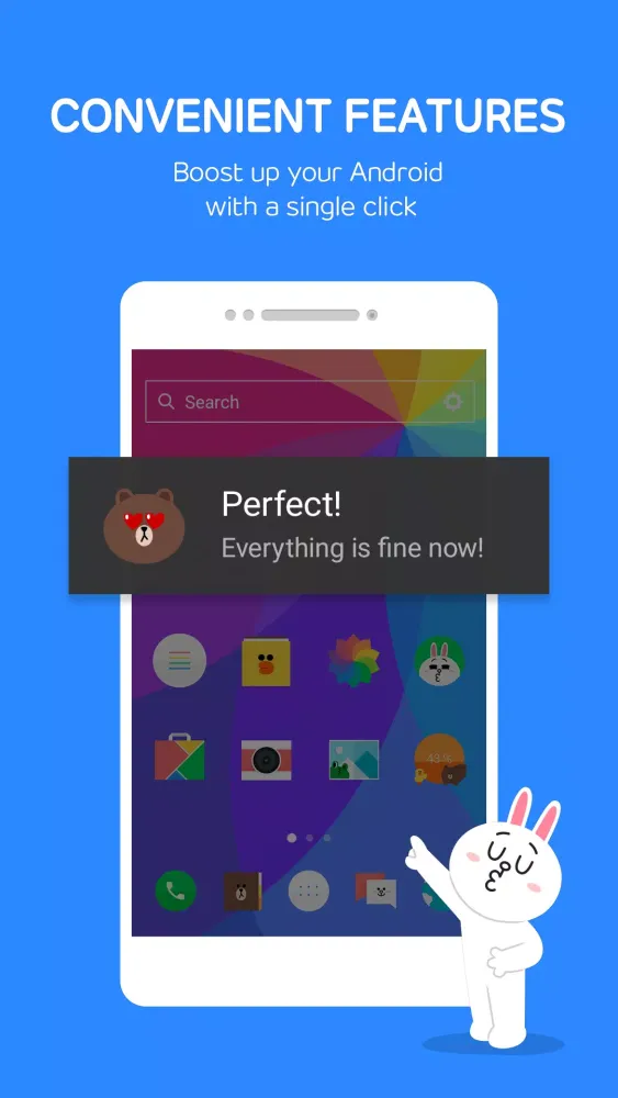Capturas de tela do dodol Launcher