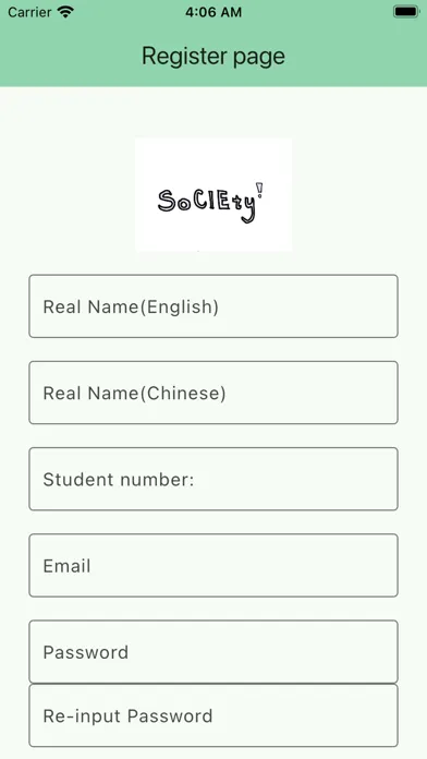 Zrzuty ekranu CampusConnect - SoCIEty