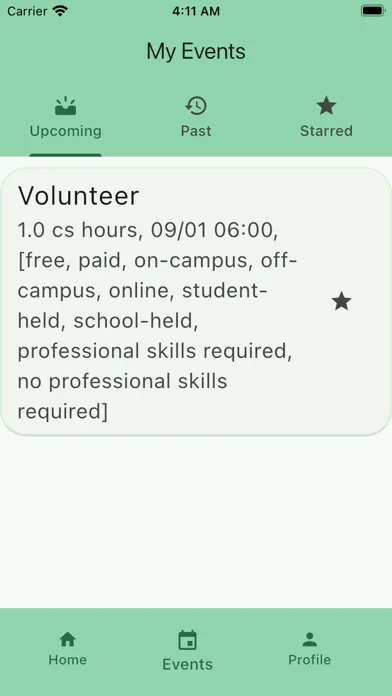Zrzuty ekranu CampusConnect - SoCIEty