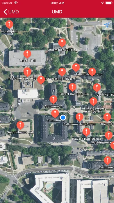 Campus Maps سکرین شاٹس