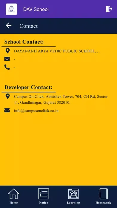 DAV School Ekran Görüntüleri