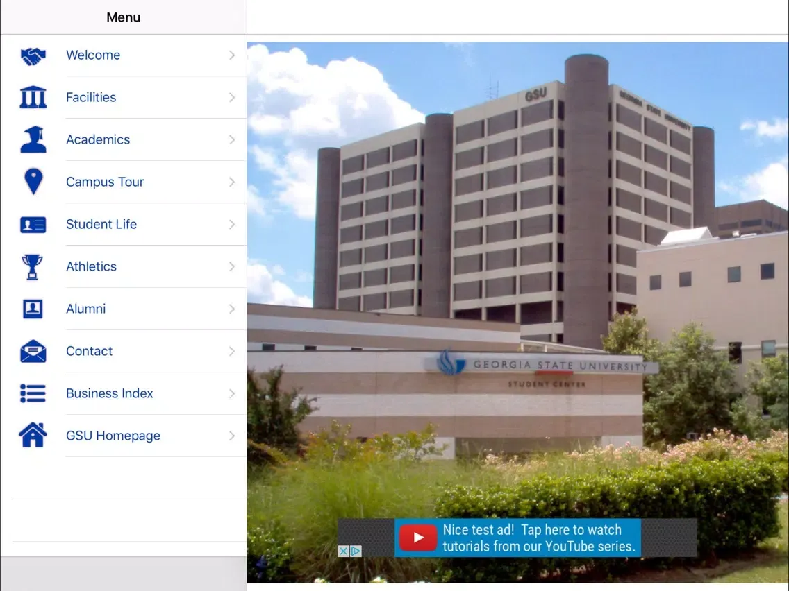 Visit Georgia State University iPad  Screenshots