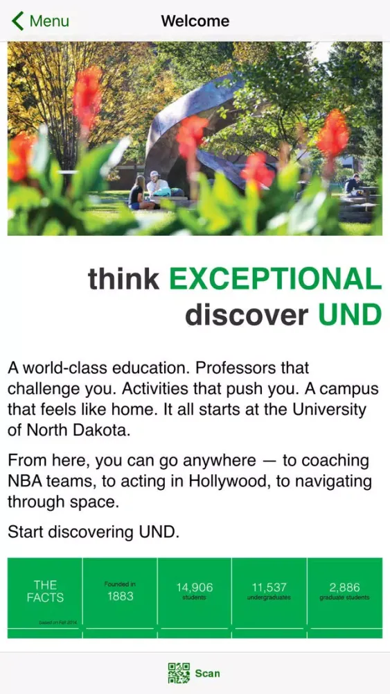 Visit UND 스크린샷