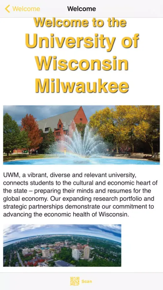 Tangkapan skrin Visit UWM