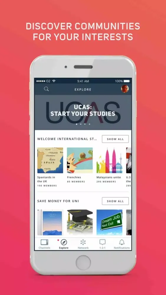 Captures d'écran de Campus Society – Student App