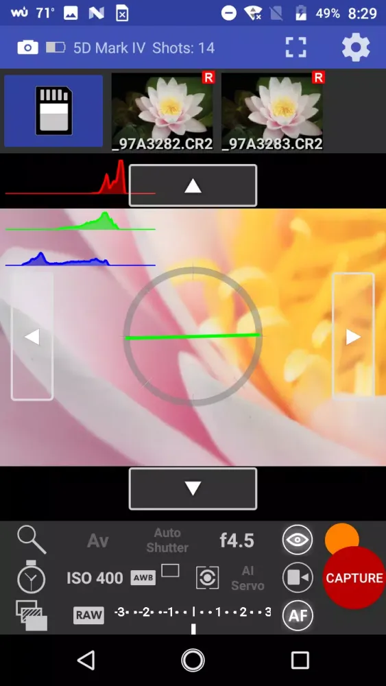 CamRanger 2 Screenshots