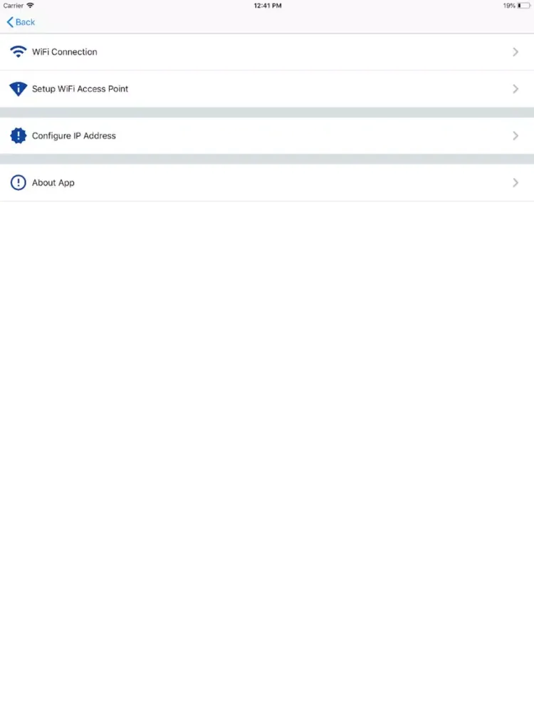 Tangkapan skrin Home Auto Smart Switch iPad 