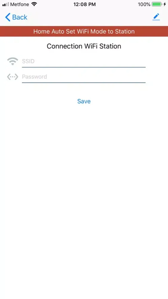 Tangkapan skrin Home Auto Smart Switch