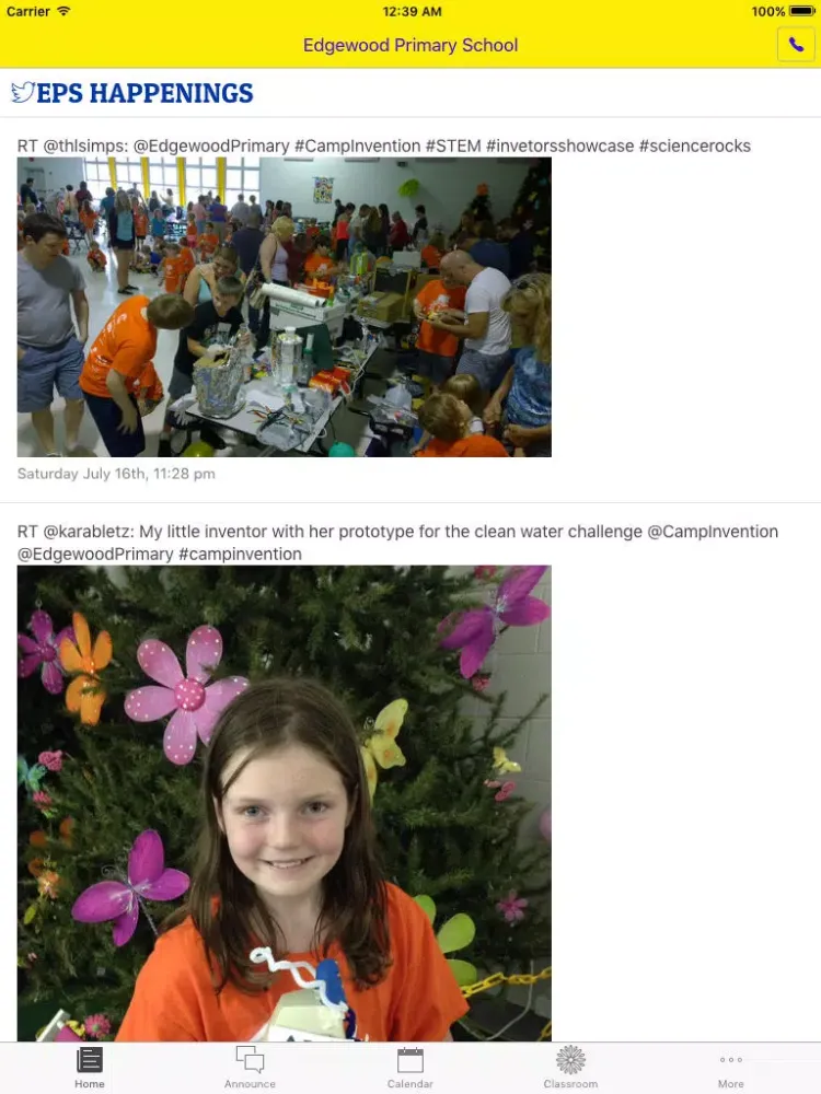 Скриншоты Edgewood Primary School - Indiana iPad 
