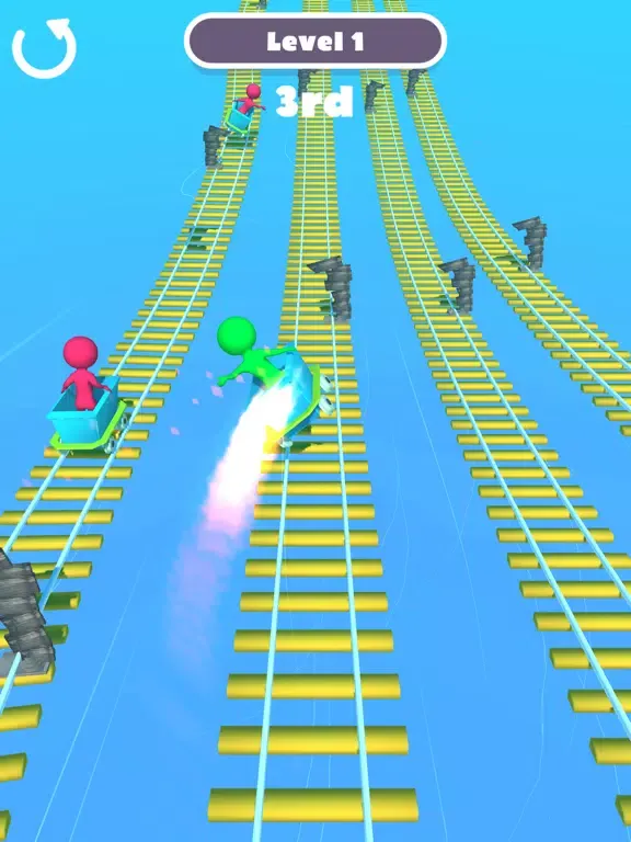 Rail Run.io iPad  Screenshots