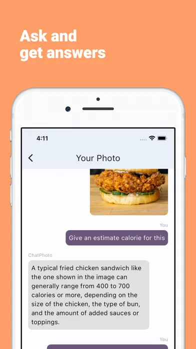 ChatPhoto - AI Photo Chatbot应用截图