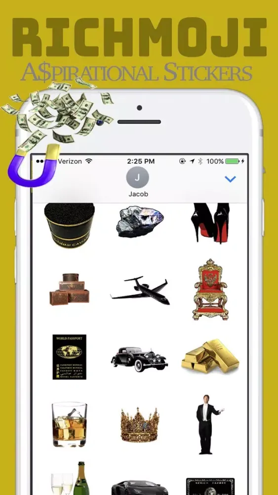 Zrzuty ekranu RICHMOJI