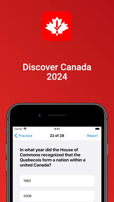 2024 Discover Canada Test 스크린샷