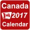 Canada Calendar 2017