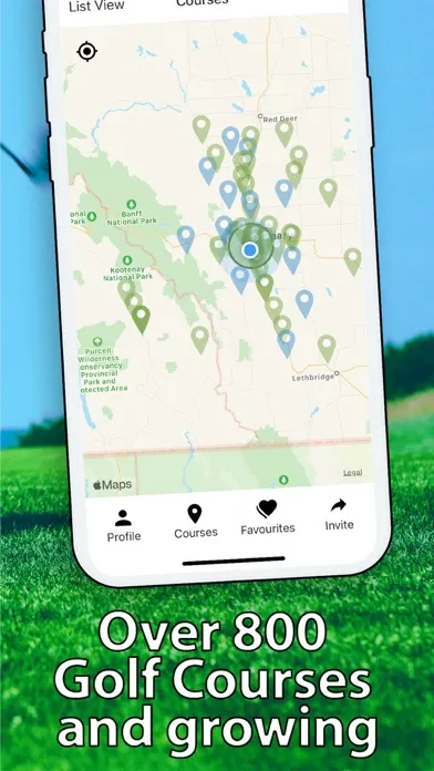 Canada Golf Card Ekran Görüntüleri