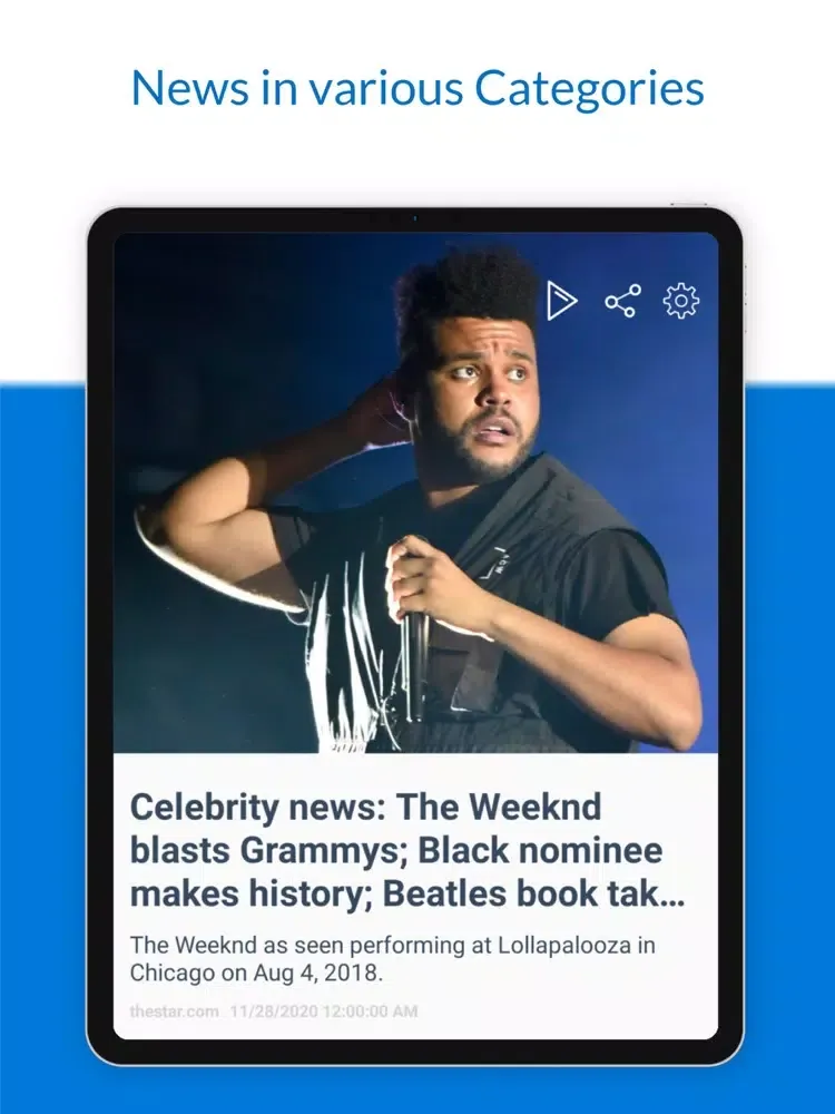 Shorties-CA-Canada News App iPad  Ekran Görüntüleri