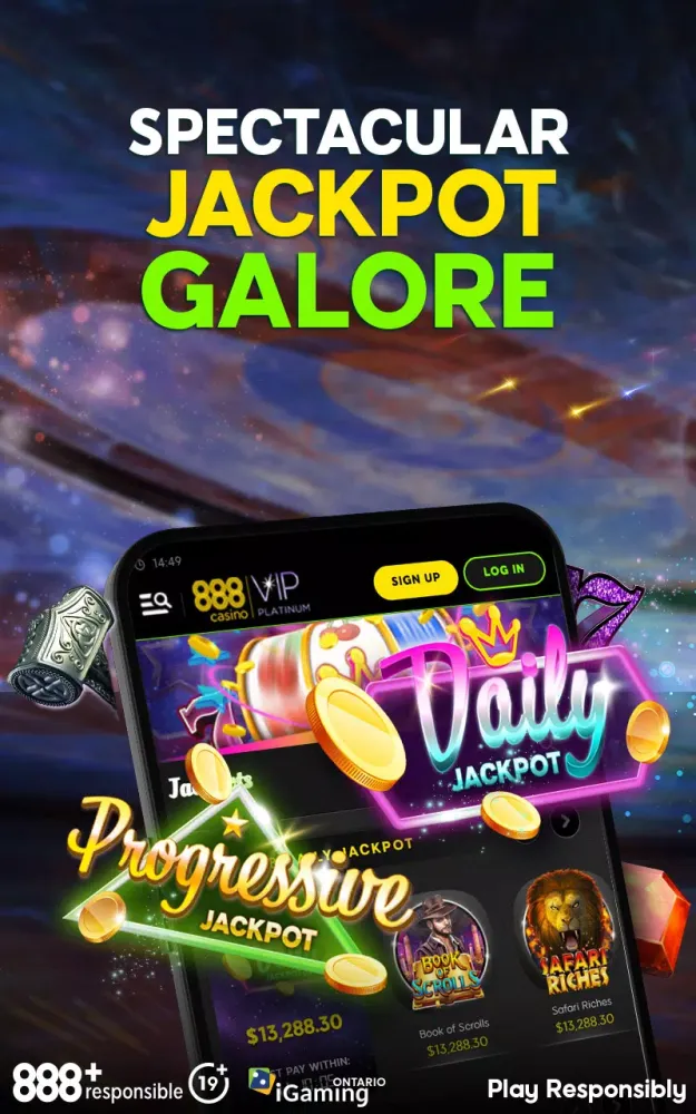 888 Casino Ontario: Real Money Screenshots