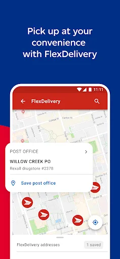 Canada Post スクリーンショット