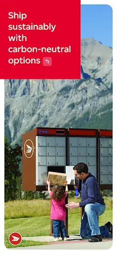 Canada Post スクリーンショット