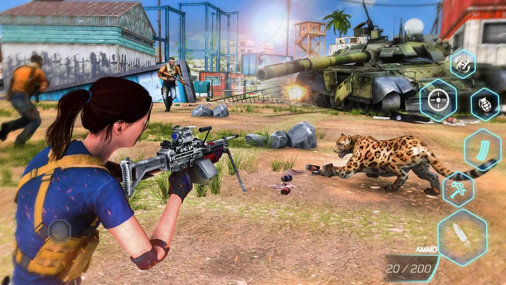 Commando Shooting:TPS 2025应用截图