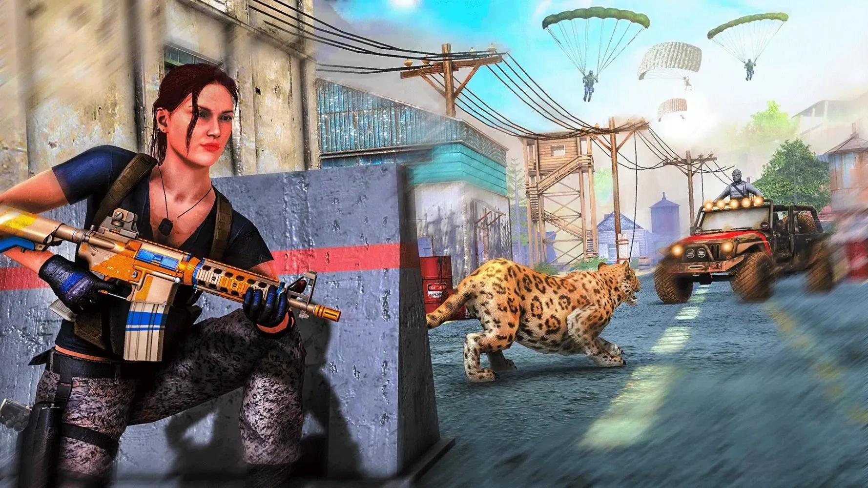 Commando Shooting:TPS 2025应用截图