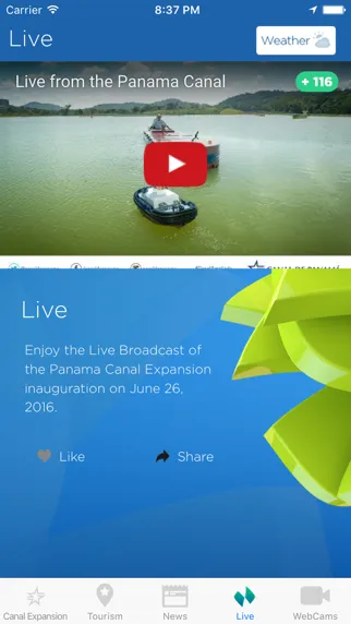 Canal de Panamá سکرین شاٹس
