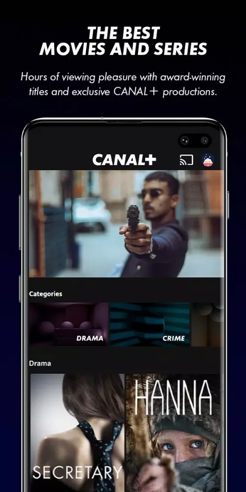 CANAL+ App Screenshots