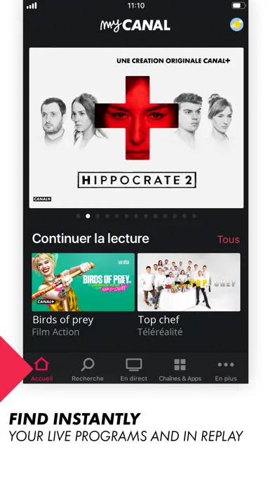 CANAL+应用截图