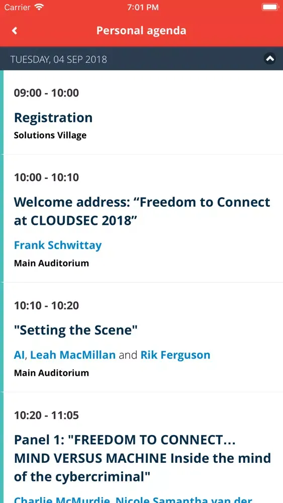 Trend Micro CLOUDSEC 2018 Screenshots