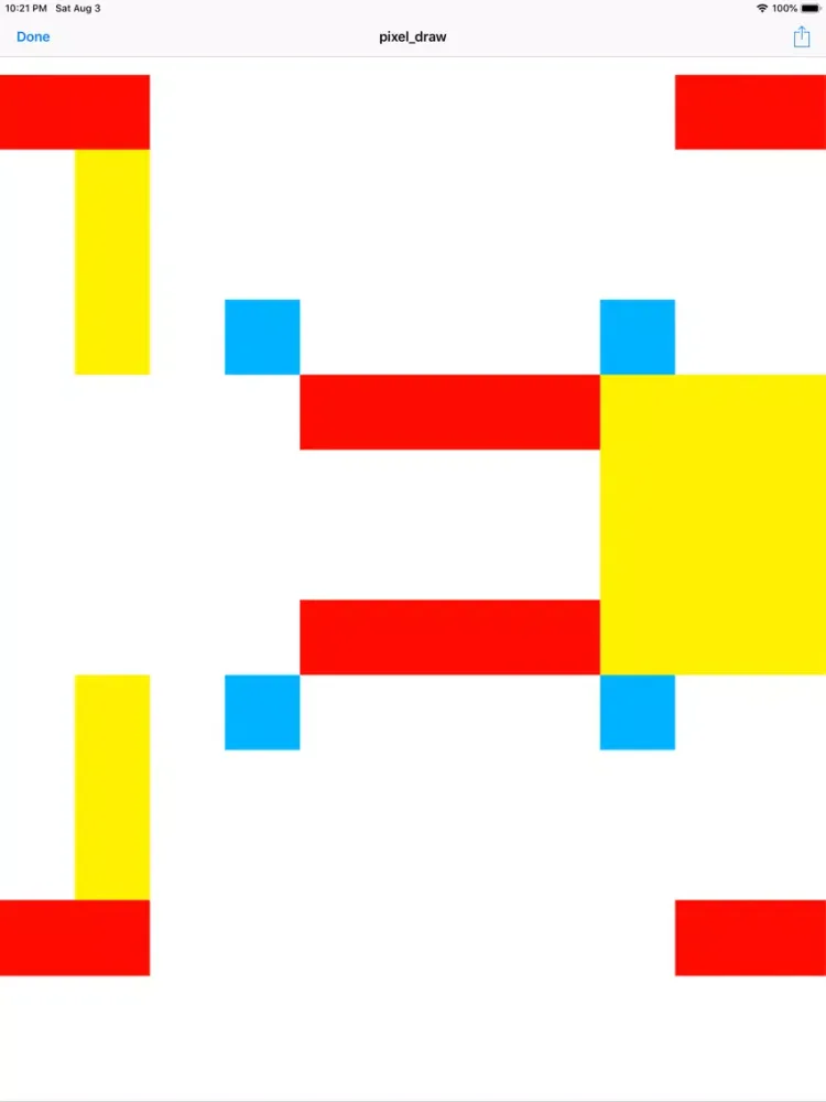 Captures d'écran de Pixel Art - Box drawing Tool iPad 