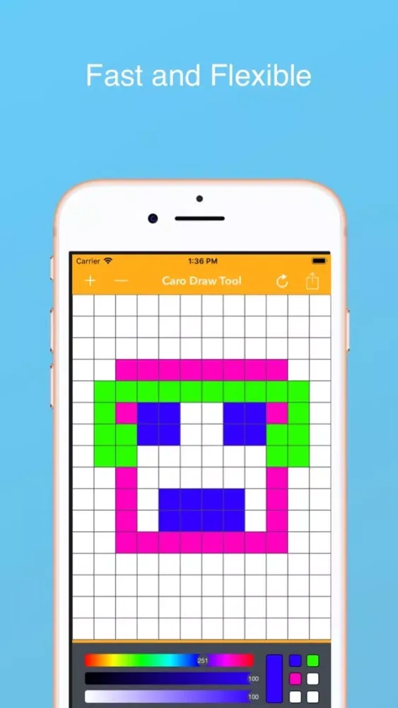 Captures d'écran de Pixel Art - Box drawing Tool