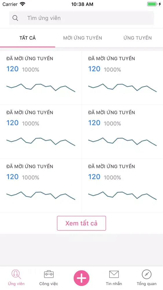 Screenshot di Canavi - Tuyển dụng