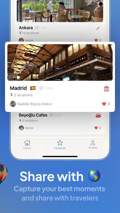 Avare, Travel Diary Map應用截圖