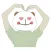 Heart Pose Stickers