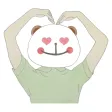 Heart Pose Stickers Heart Pose Stickers