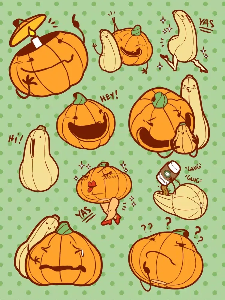 Jack & Butternut Stickers iPad  Screenshots