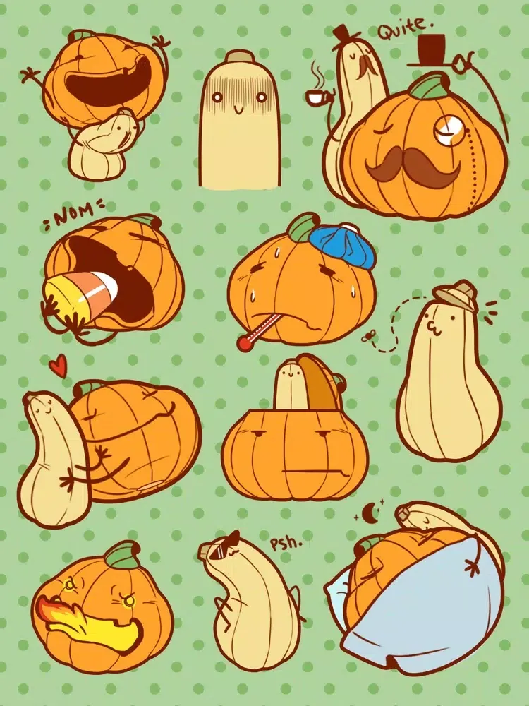 Jack & Butternut Stickers iPad  Screenshots