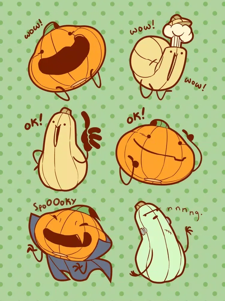 Jack & Butternut Stickers iPad  Screenshots