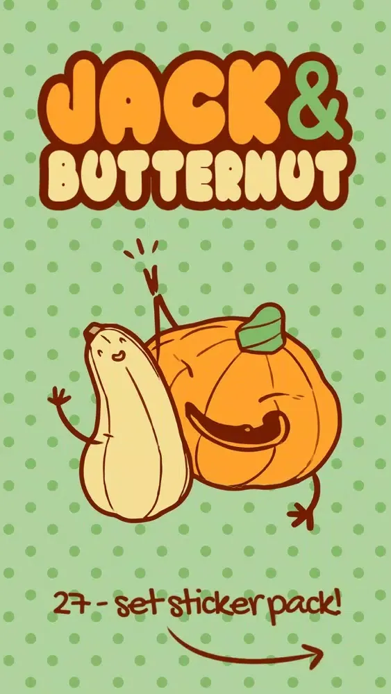Jack & Butternut Stickers Screenshots