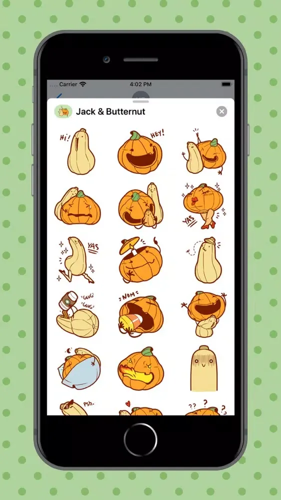 Jack & Butternut Stickers Screenshots