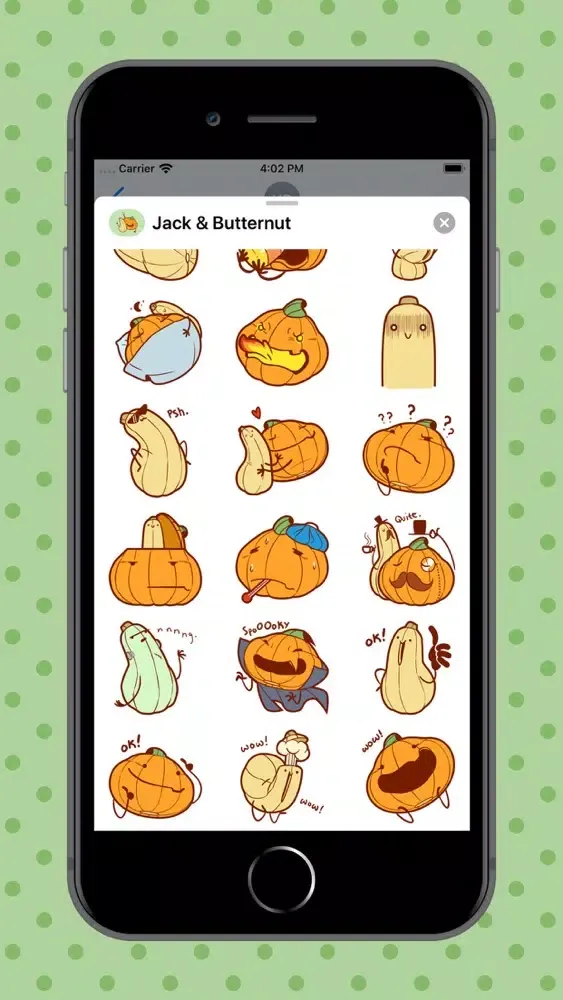 Jack & Butternut Stickers Screenshots