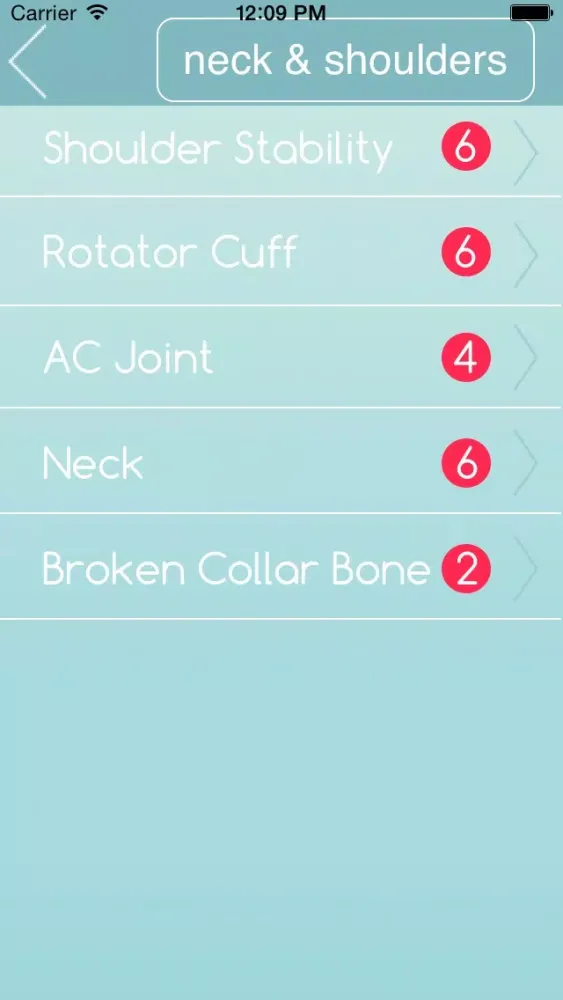 Captures d'écran de Kinesiology Taping Method
